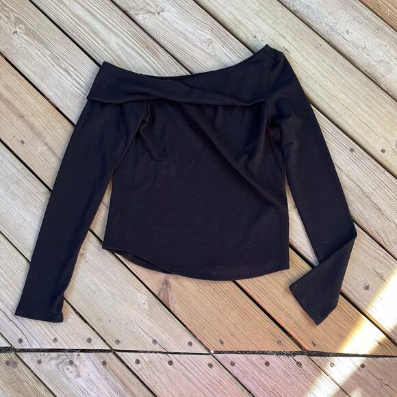 Free People We The Free Addie Layering Shirt Black Size L - Picture 1 of 7